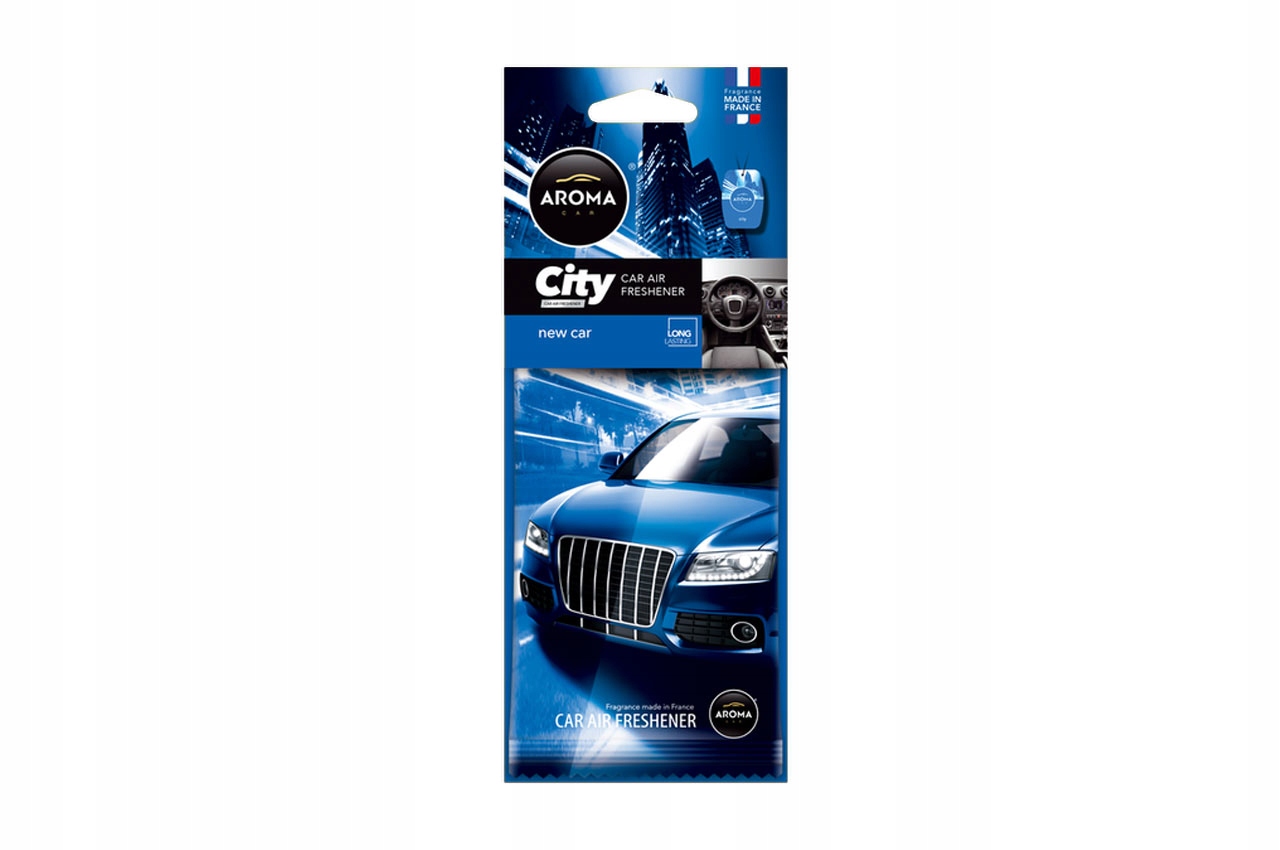 Aroma Car Zapach Zawiszka Samochodowa Cellulose City New Car