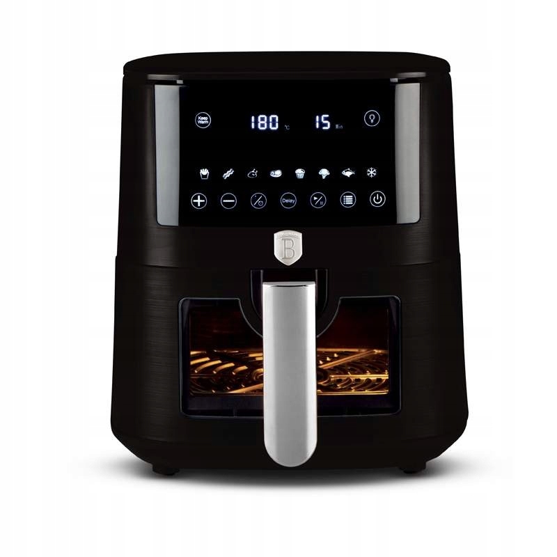 Berlingerhaus Horkovzdušná fritéza 8 l Matte Black Collection BH-9605