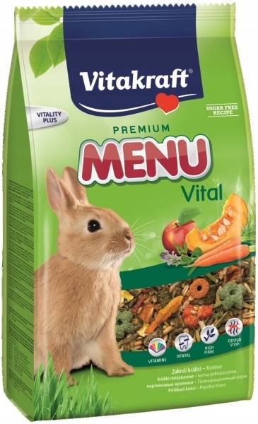 Vitakraft krmivo směs 3 kg králík