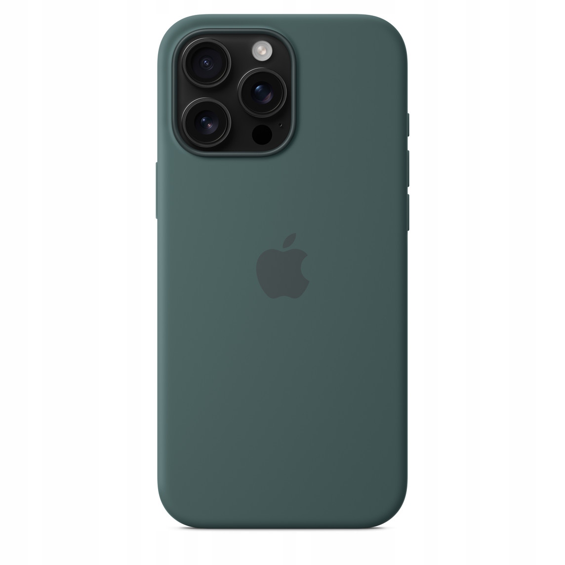 Silikonový kryt Magnetické na iPhone 16 Pro Max Lake Green jezerně zelený