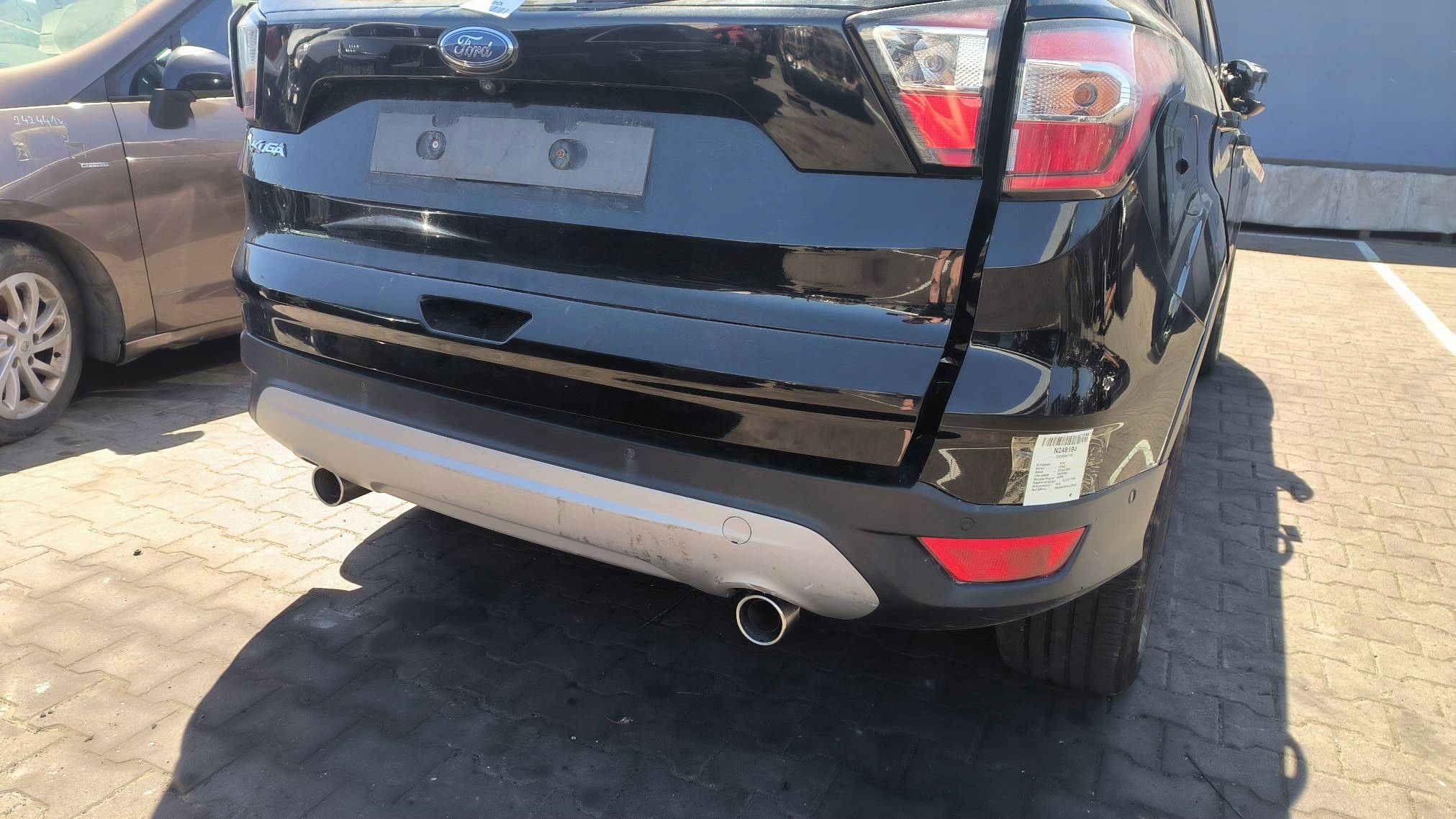 stoßstange heck SHADOW BLACK MICA FORD KUGA MK2