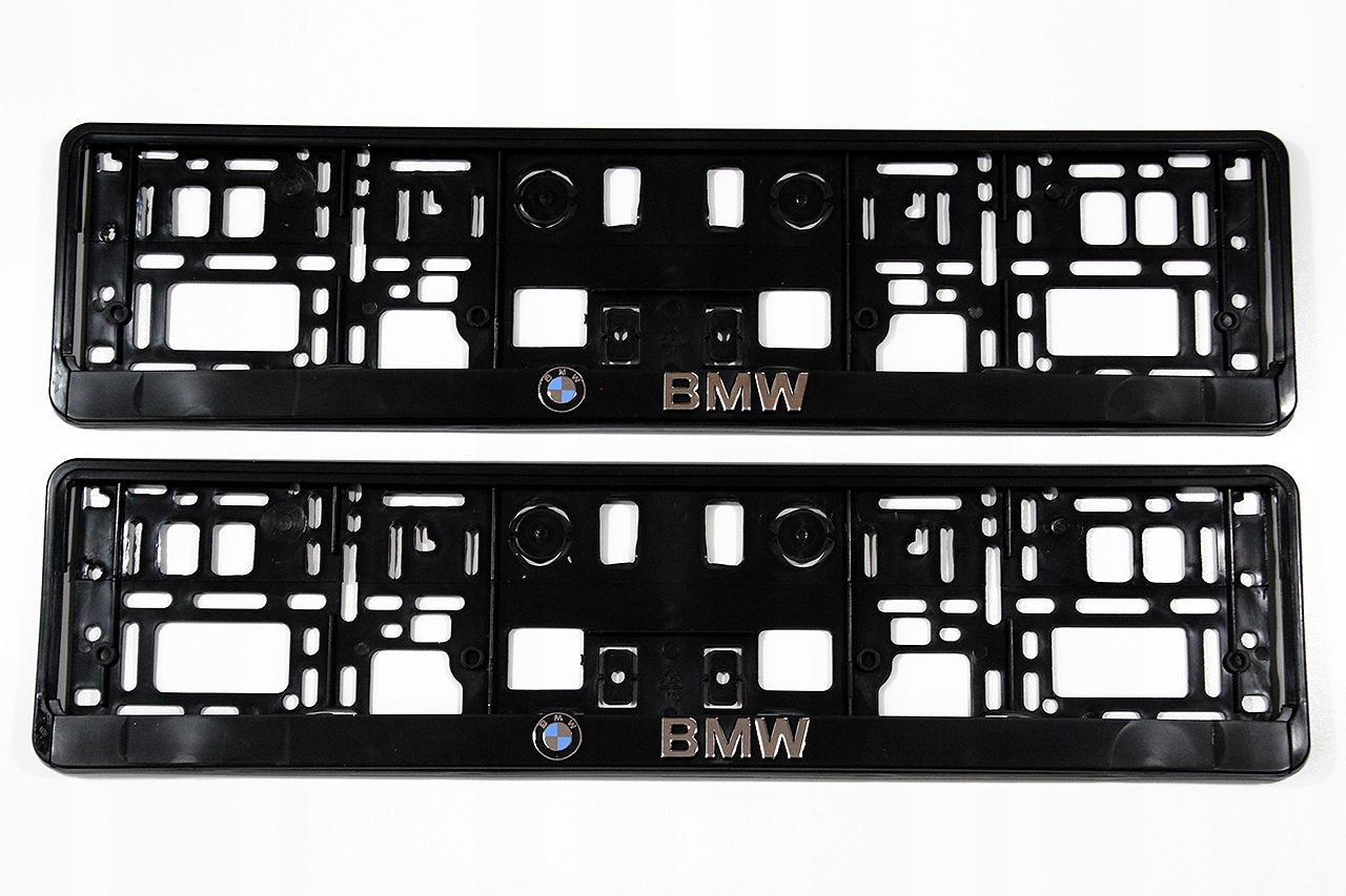 Ramka Tablicy Rejestracyjnej 3D Bmw Blue Logo Niebieskie Logo 3D