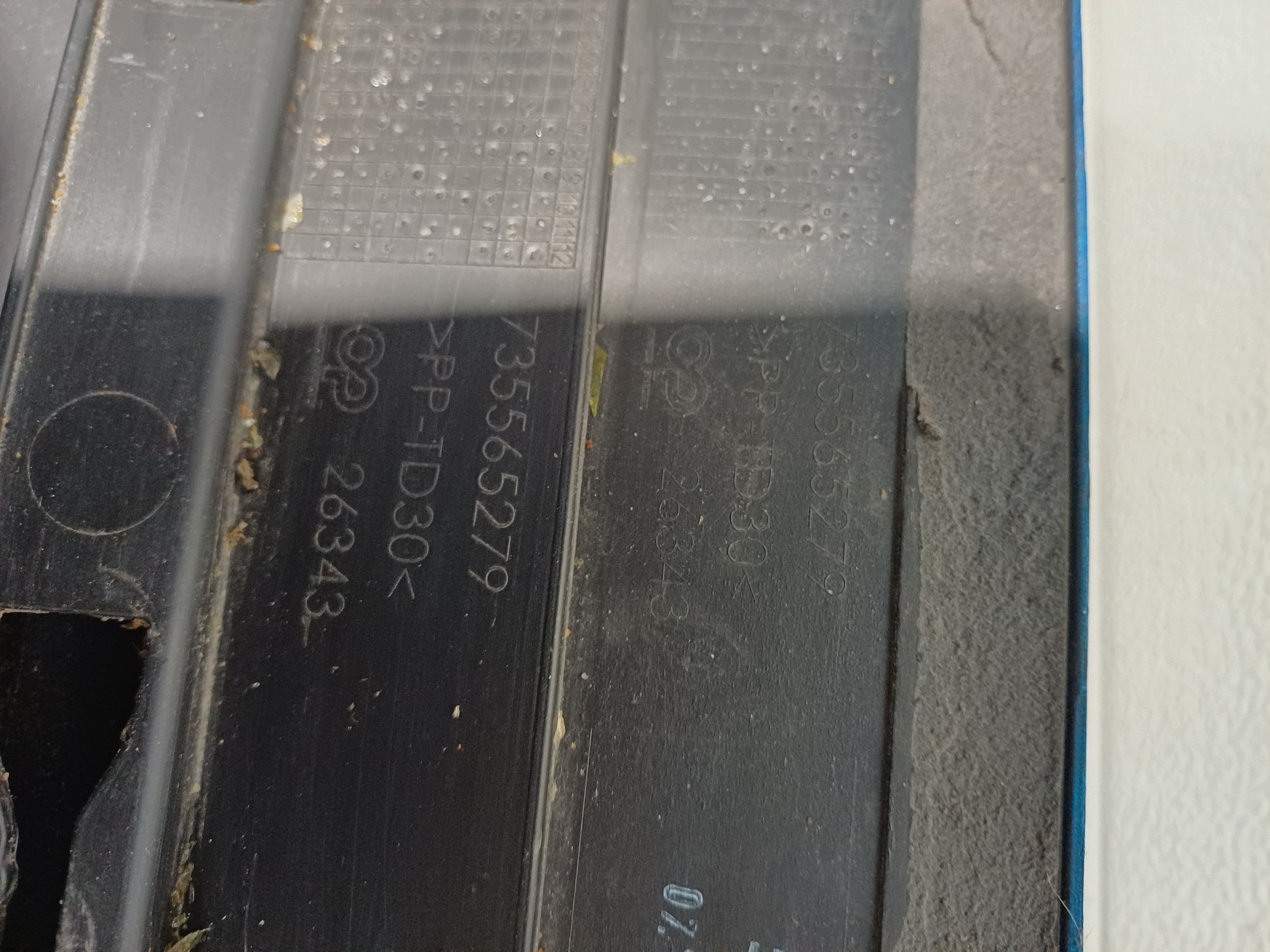 moulding threshold left FIAT 500 ABARTH 735565279