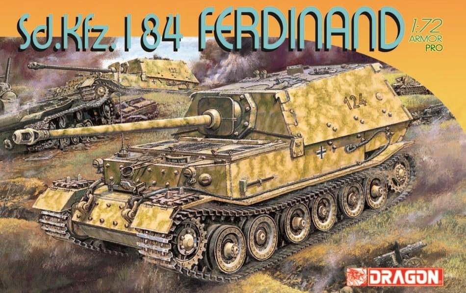 Dragon 7344 1:72 Sd.Kfz 184 Ferdinand