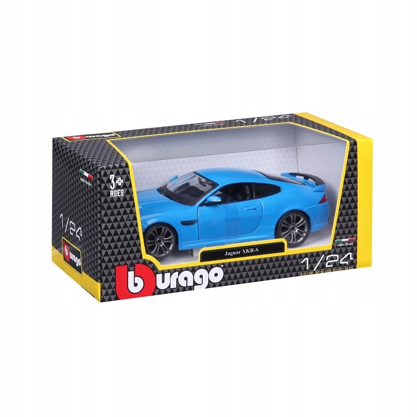 Jaguar Xkr-s modrý 1:24 Bburago Bburago me
