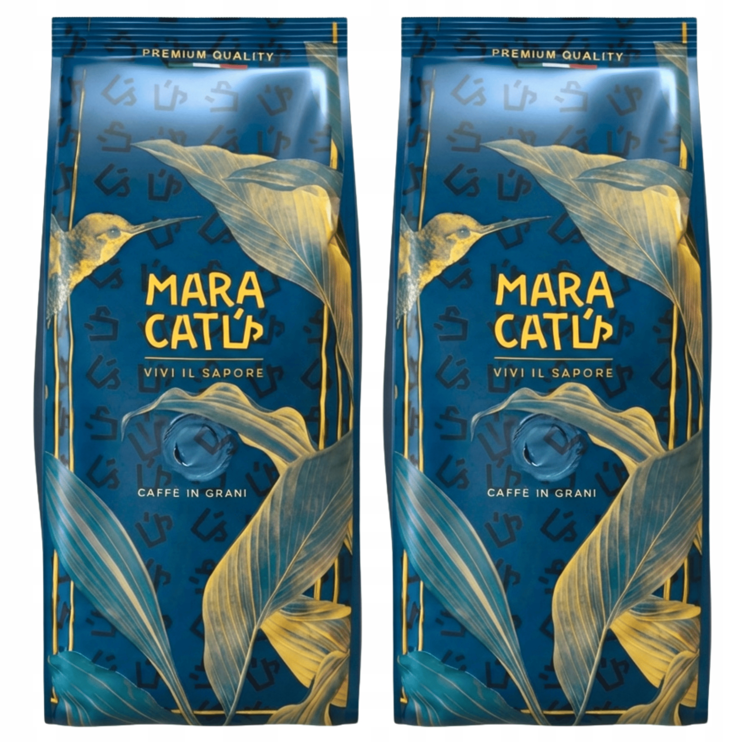 Kawa Ziarnista 100% Arabica Gran Crema Do Ekspresu Zestaw 2x1000g