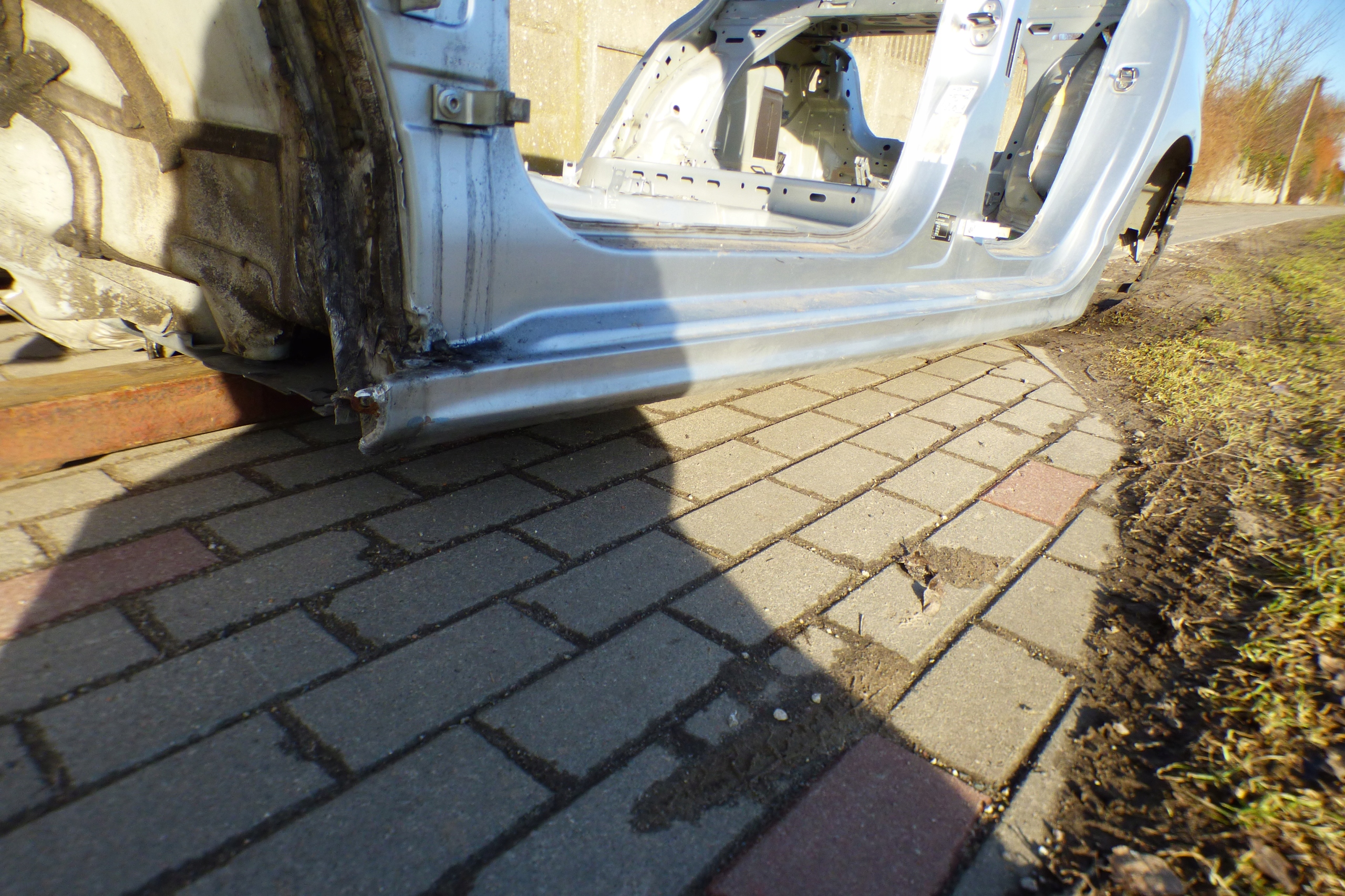 threshold left pillar AB lakier LA7W VOLKSWAGEN JETTA VI 5C
