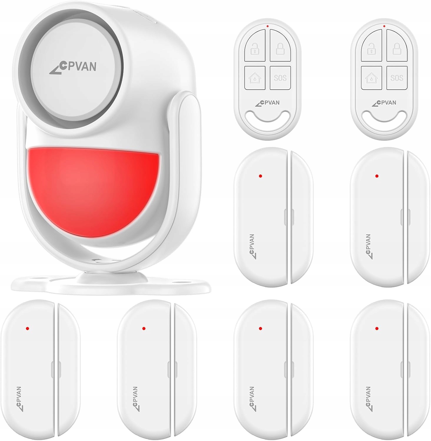 Signalizátor Vstupu Alarm Cpvan Systém Bezdrôtový Diaľkový Ovládač Snímač Pohybu