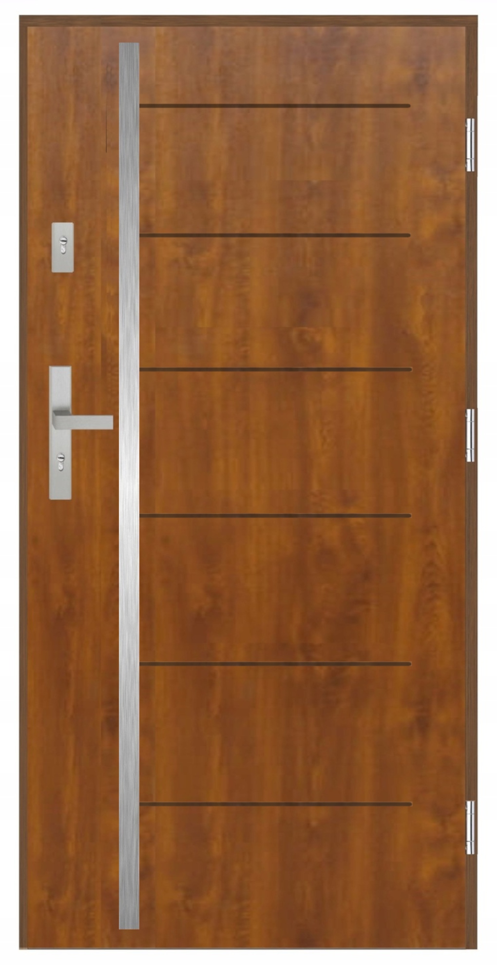 Drzwi wejściowe 72 mm SA-08T 3 kolory 90 P