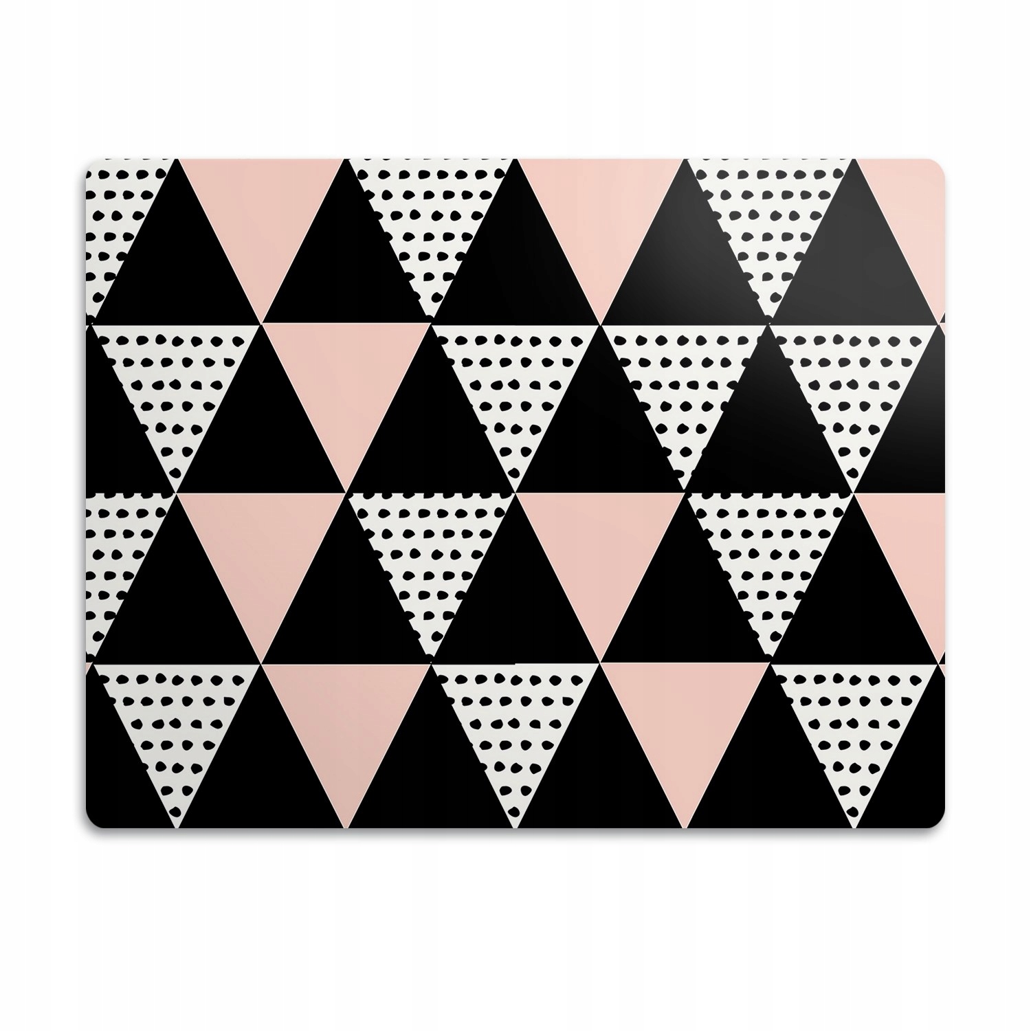 Podložka pod misku pro psa Geometrické trojúhelníky 60x40