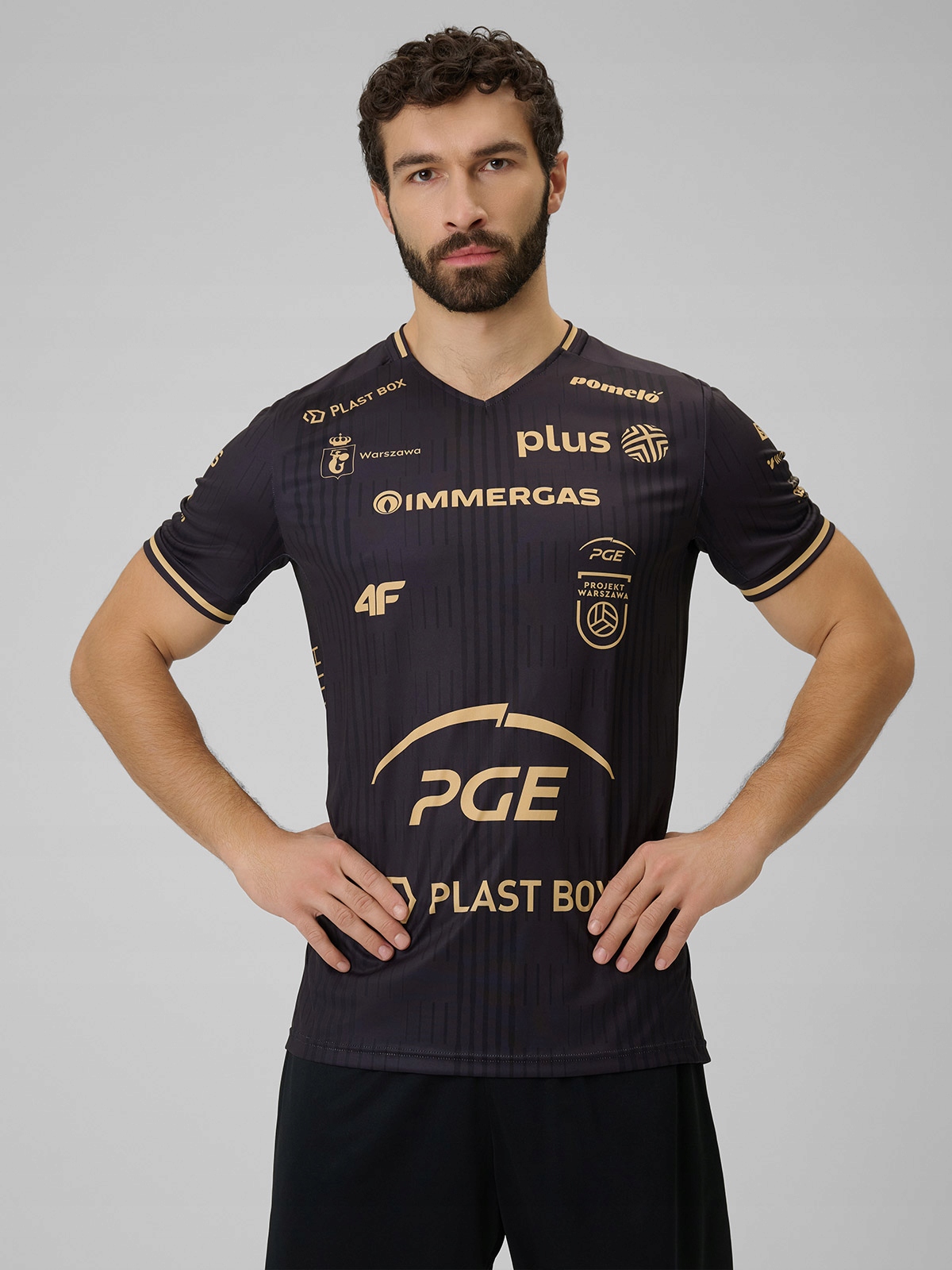 Tričko Pánské Tričko 4F Bavlna Materiál Černá XL