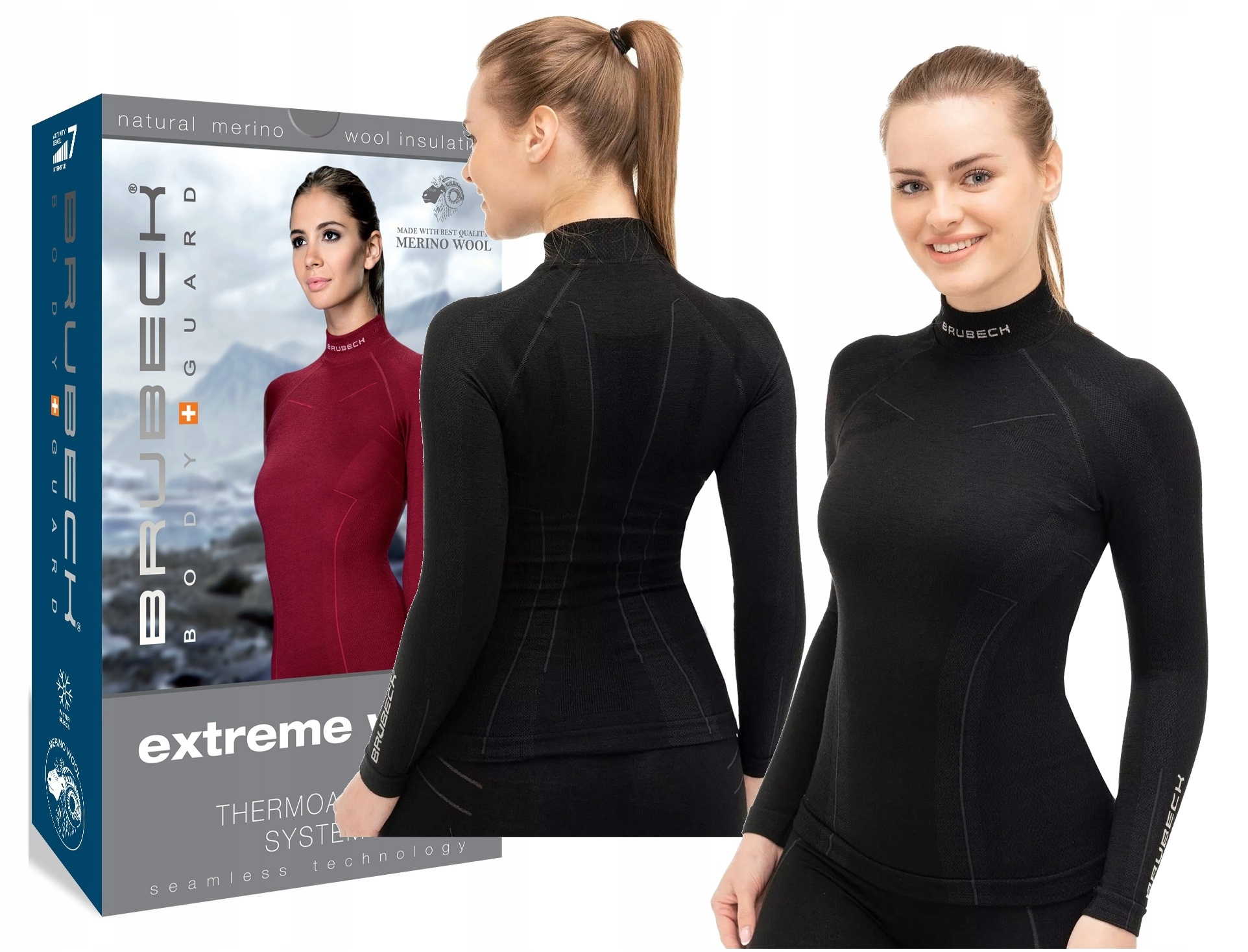 

Merino Turystyczna Bluza Termoaktywna Do -30C -M