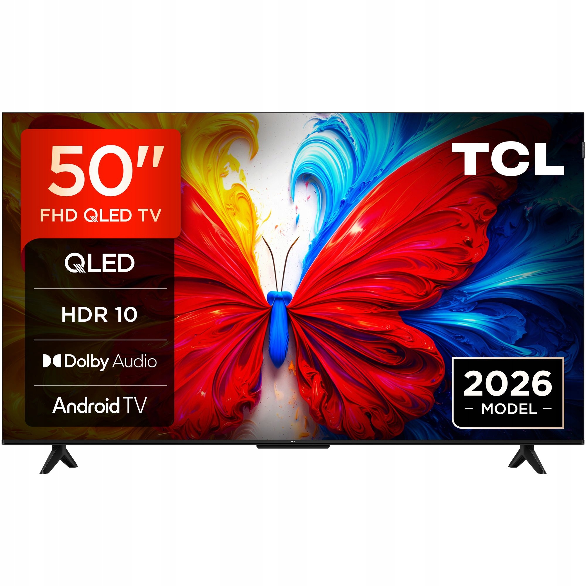 Telewizor Tcl 50S5L 50” Qled Full Hd Android Tv Hdr Dolby Audio