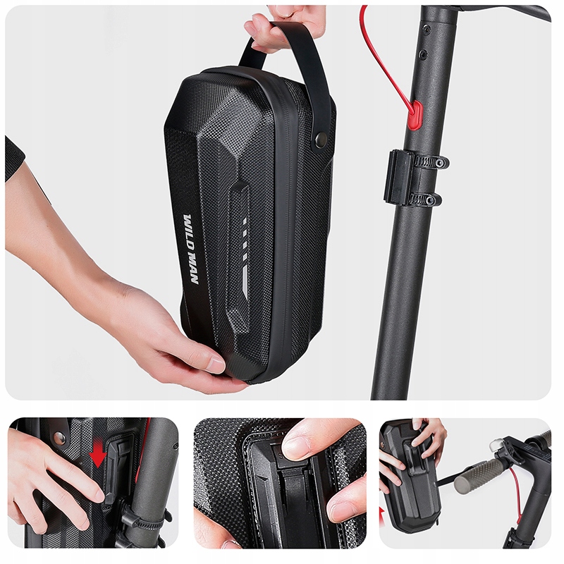 WILDMAN Torba sakwa na hulajnogę GD9X Plus wodoodporna 3L Model ES8