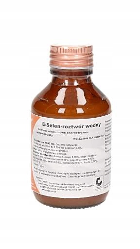 

E-Selen 100 ml E+Selen Veyx Witaminy dla zwierząt