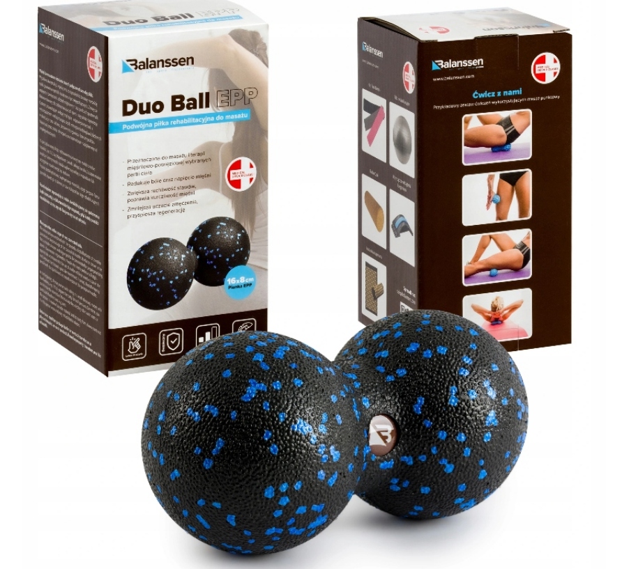 DUOBALL Z PIANKI EPP MASAŻ POWIĘZIOWY AUTOMASAŻ Marka Balanssen