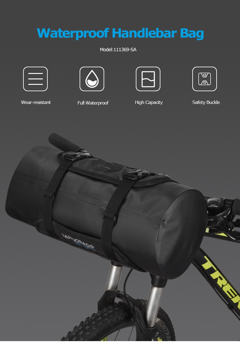 Torba rowerowa na kierownicę Sakwa ROSWHEEL Nylon Model 111369-SA