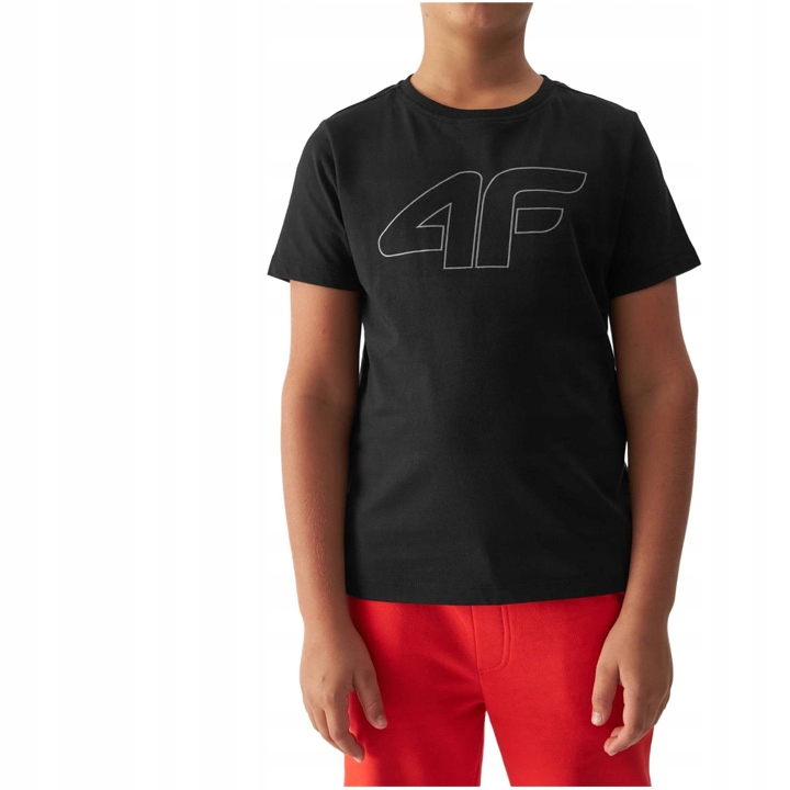 KOSZULKA CHŁOPIĘCA 4F T-SHIRT BAWEŁNA 122 Marka 4F