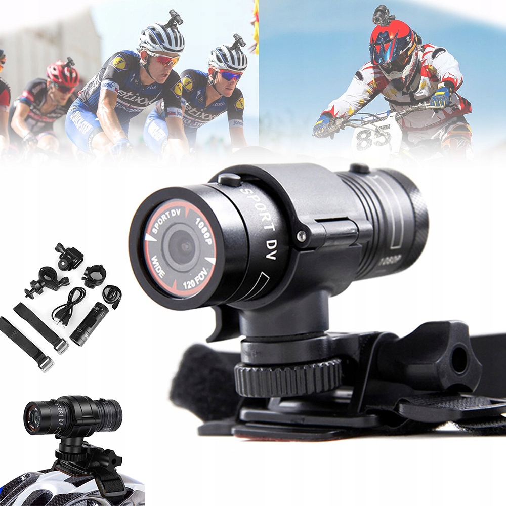 kamera na motocyklová přilba – voděodolná, WiFi Hd, 1080P pro sportovní aktivity