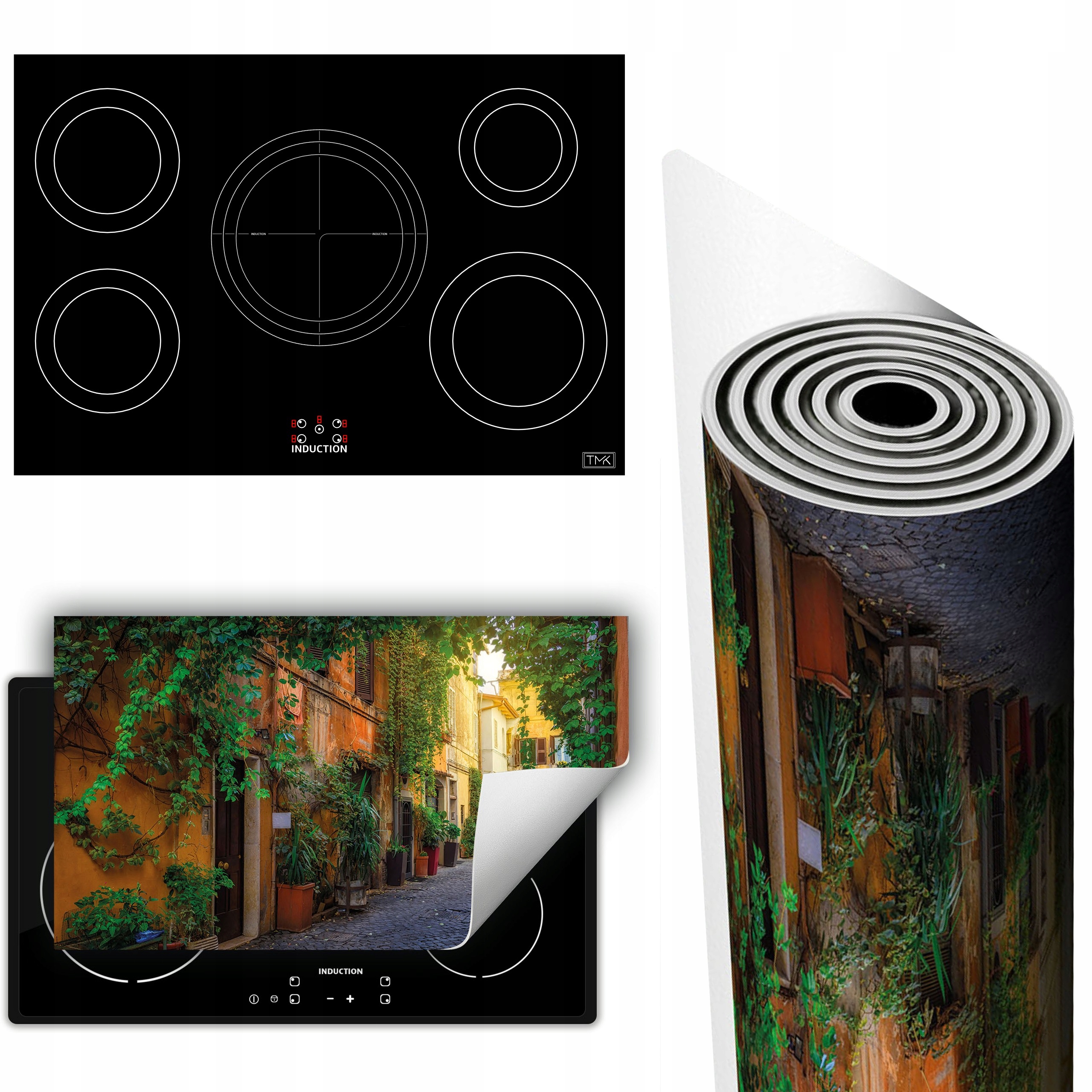 Vinylová Podložka Ochrana Kuchyňské Desky 90x52 alej