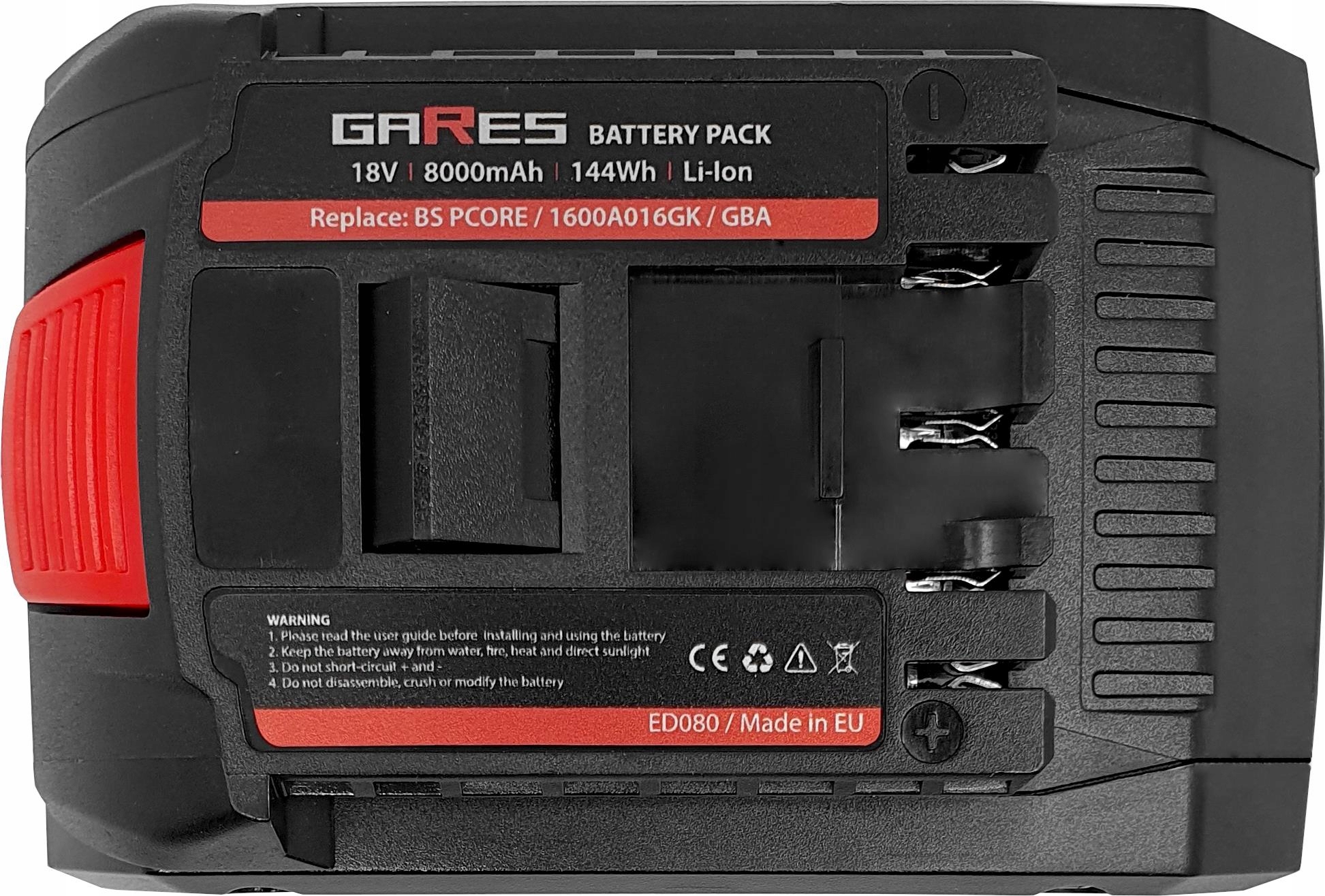 Bateria Akumulator do Bosch ProCORE GBL GSR 18 8Ah Pojemność akumulatora 8 Ah