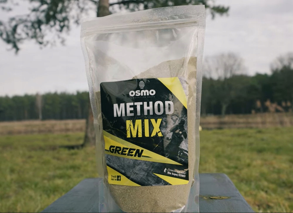 Zanęta OSMO Method Mix Green 800g WrocłaW Kod producenta ZOS-Z-MMG