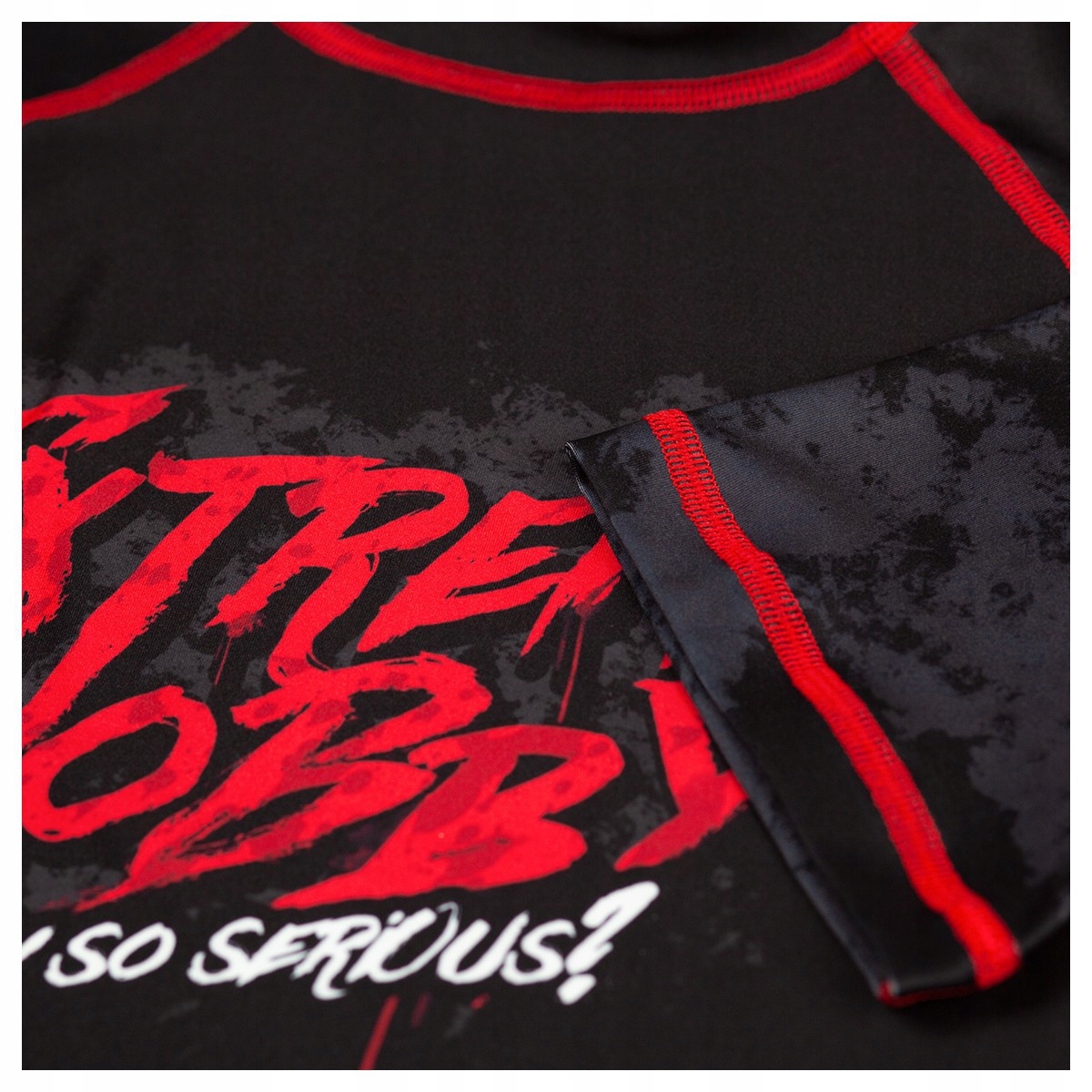 Rashguard termoaktywny do MMA WHY SO SERIOUS S Marka Extreme Hobby