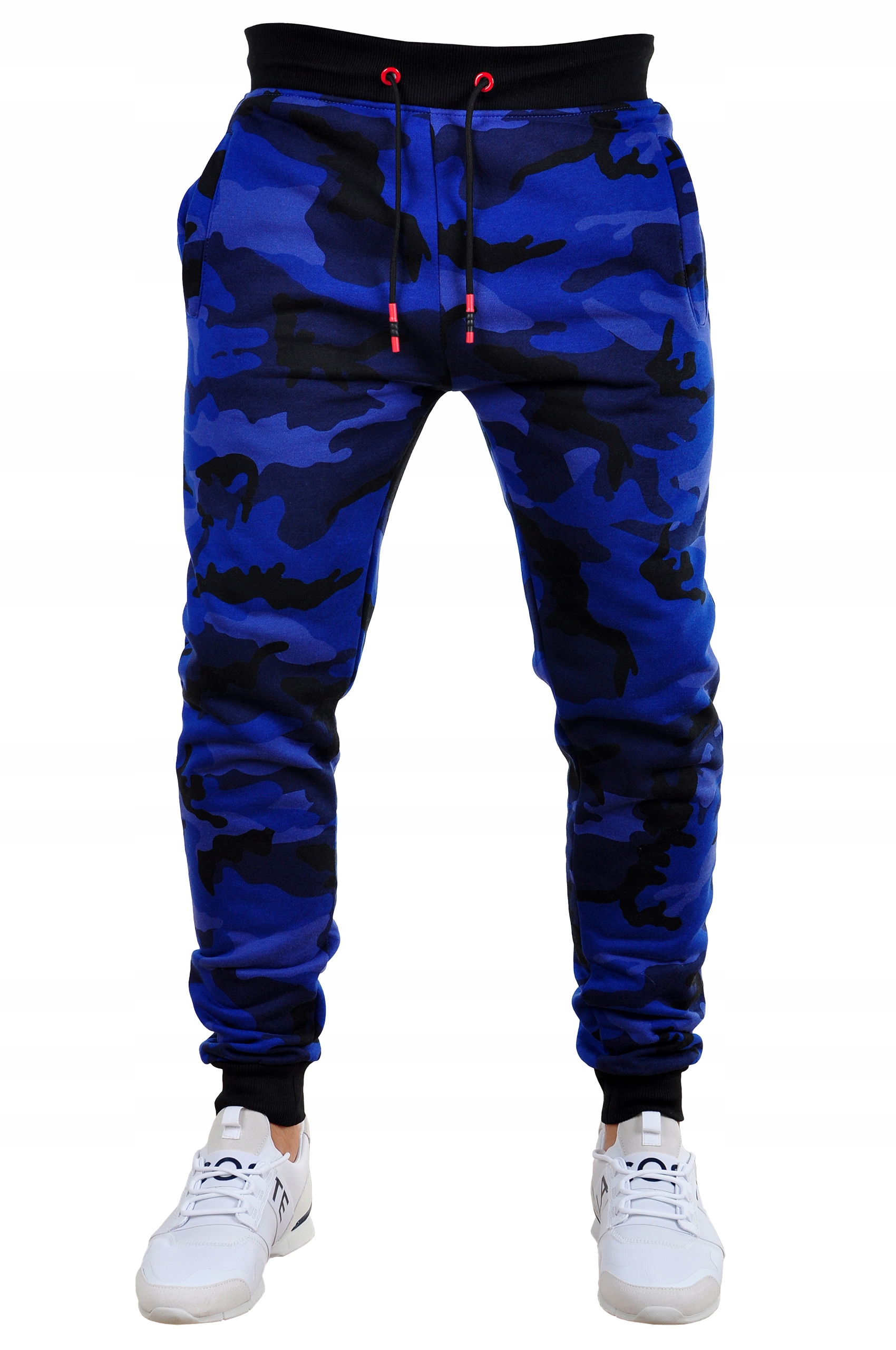 KZ15 r. 4XL MĘSKIE SPODNIE DRESOWE JOGGERY GŁADKIE Materiał dominujący bawełna