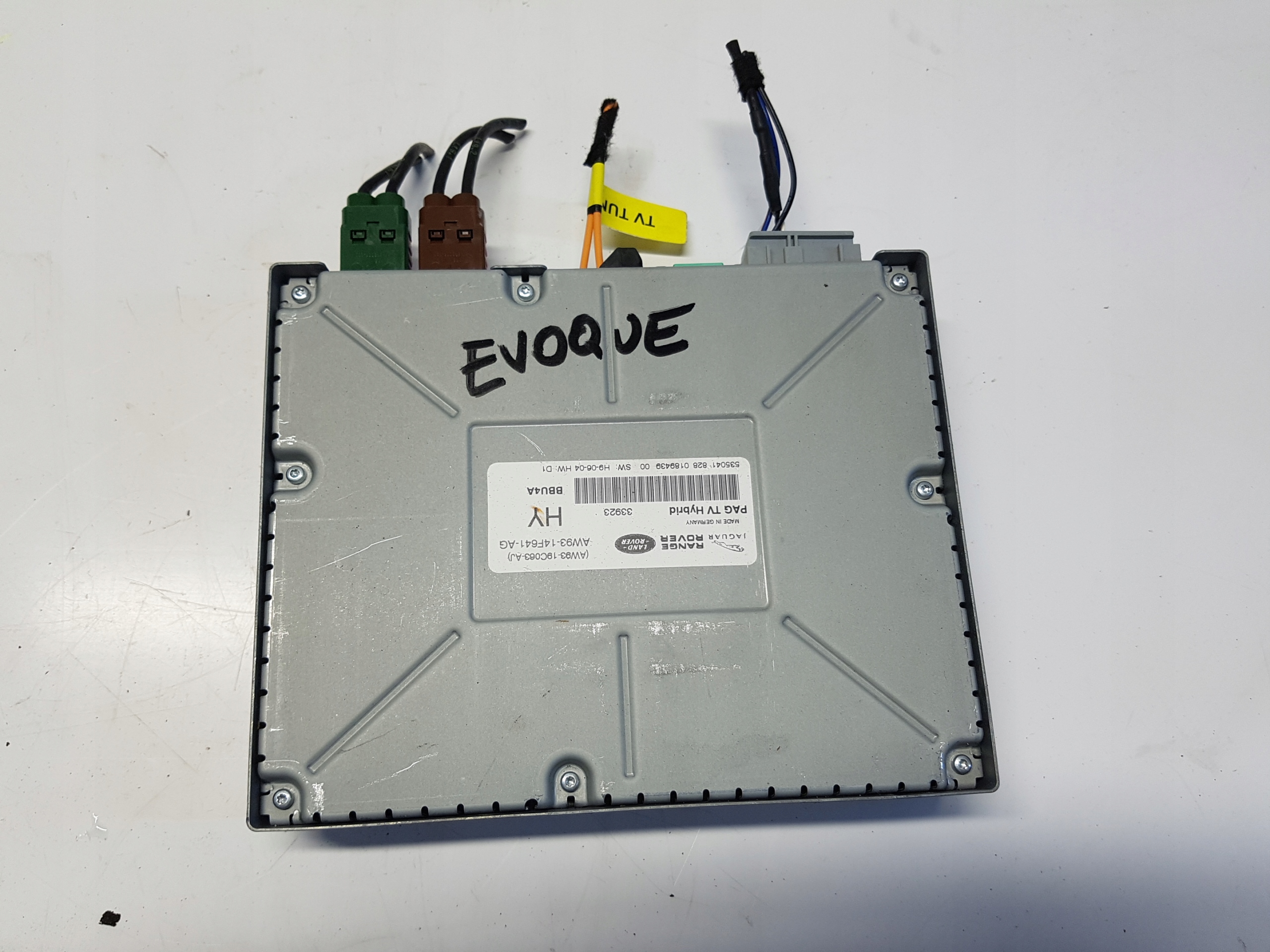 RANGE ROVER EVOQUE tuner TV Module Unité de contrôle