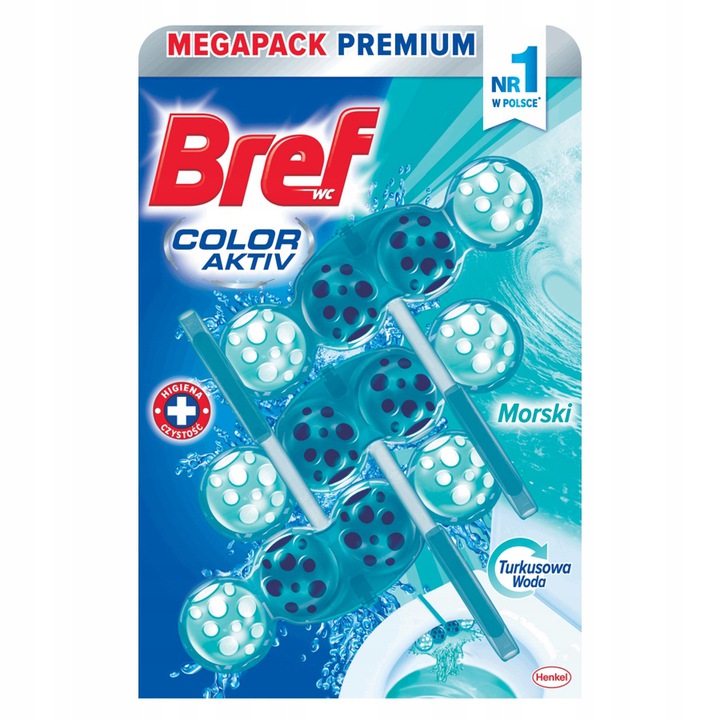 

Bref Wc Power Activ 3X50g Premium Ocean Turquoise