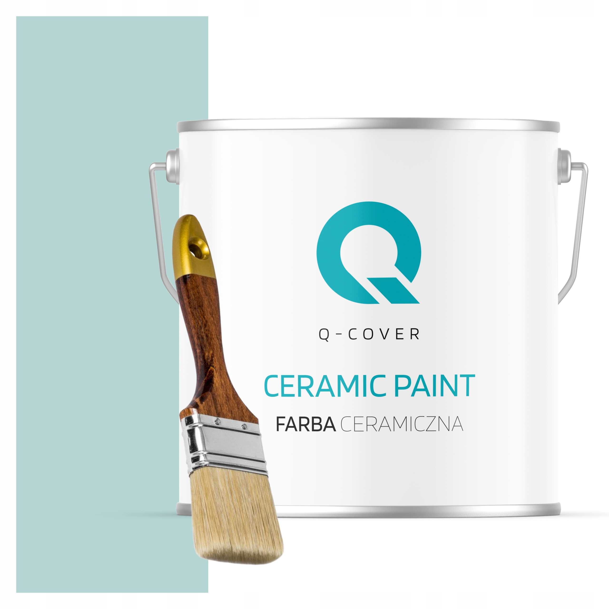 Keramická Farba Na Stenu Mätová Svetlá H1561 5L Mat Poľský Štetec