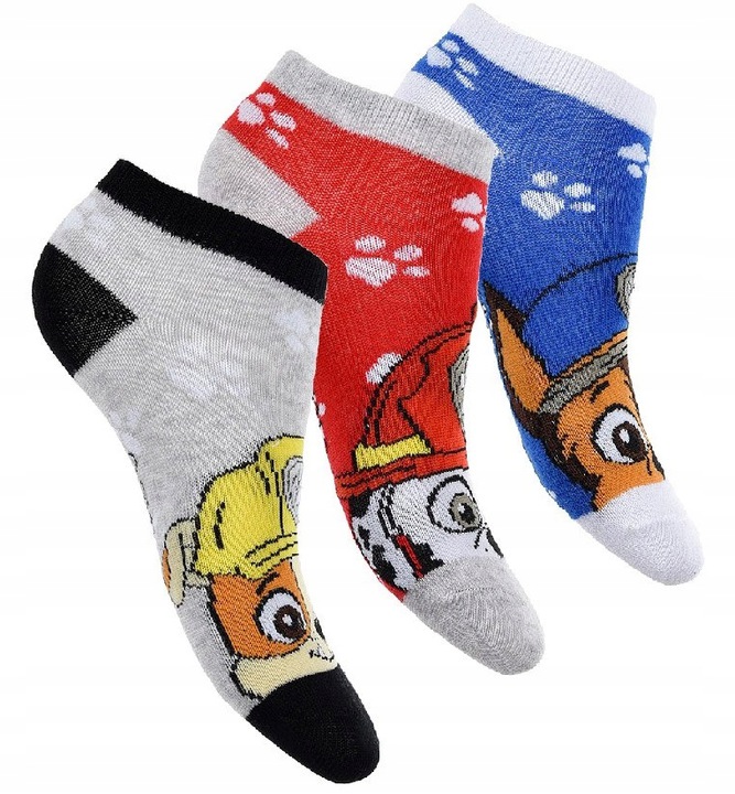 

Skarpetki Stopki Psi Patrol r 23-26 3-pack Chase