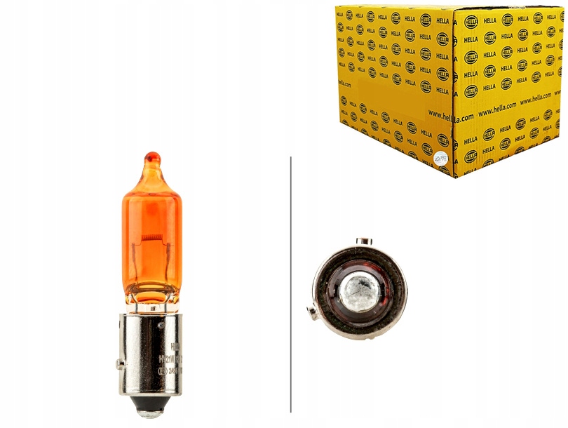 Žárovka 10KS HY21W 12V 21W Mini Psa Hella