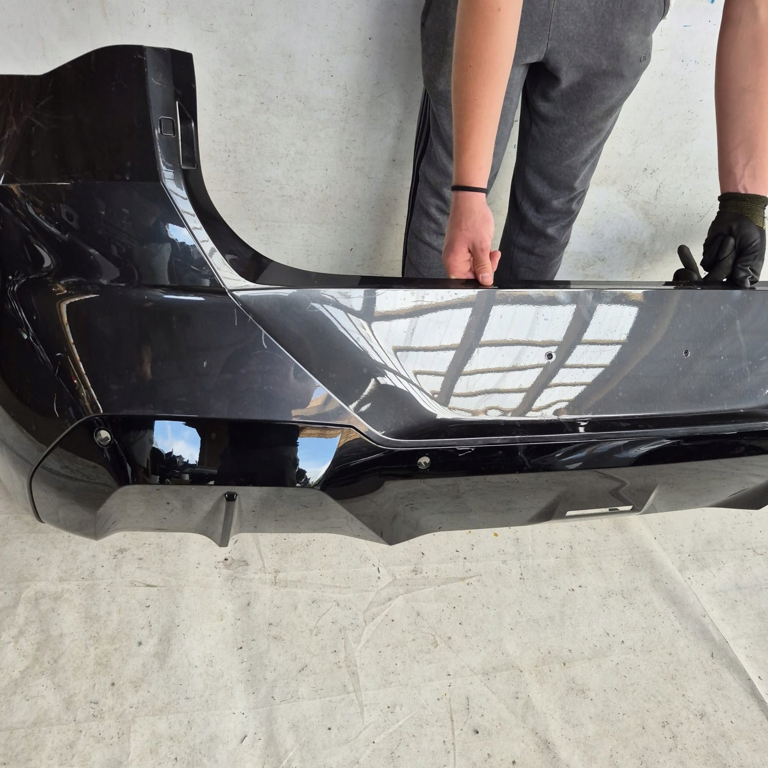 BMW X3 G45 m-packet 24- bumper rear part rear PDC