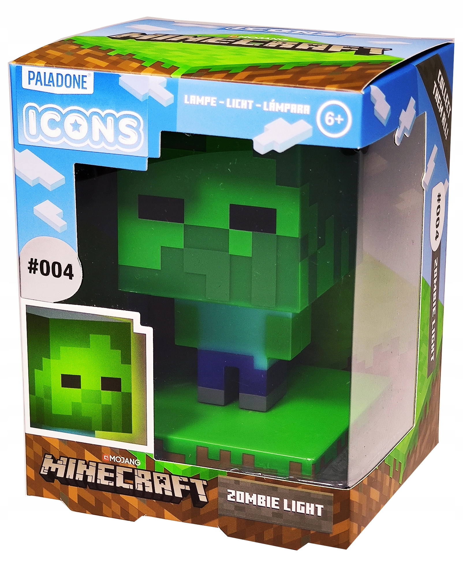 LAMPKA MINECRAFT ZOMBIE licencjonowana oryginalna Marka Paladone