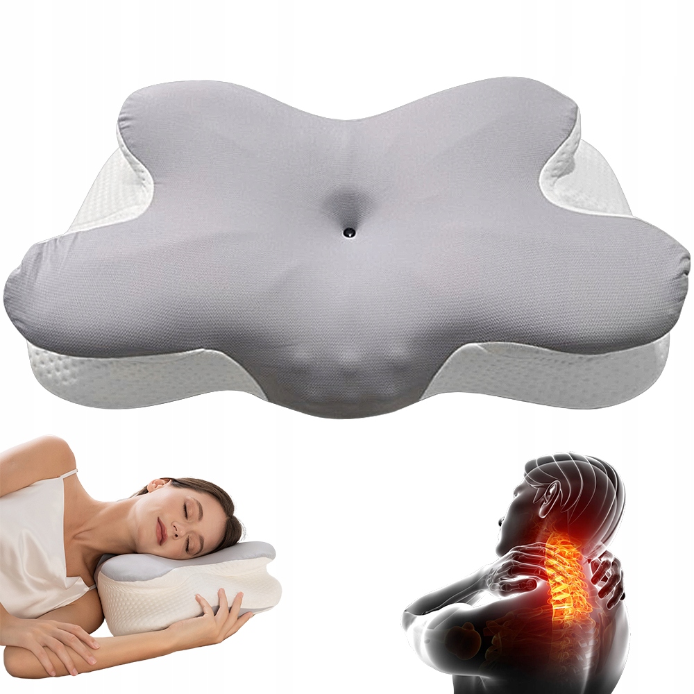 Poduszka Ortopedyczna Przeciw Bólowi Pleców I Chrapaniu 5 Stref Podpory