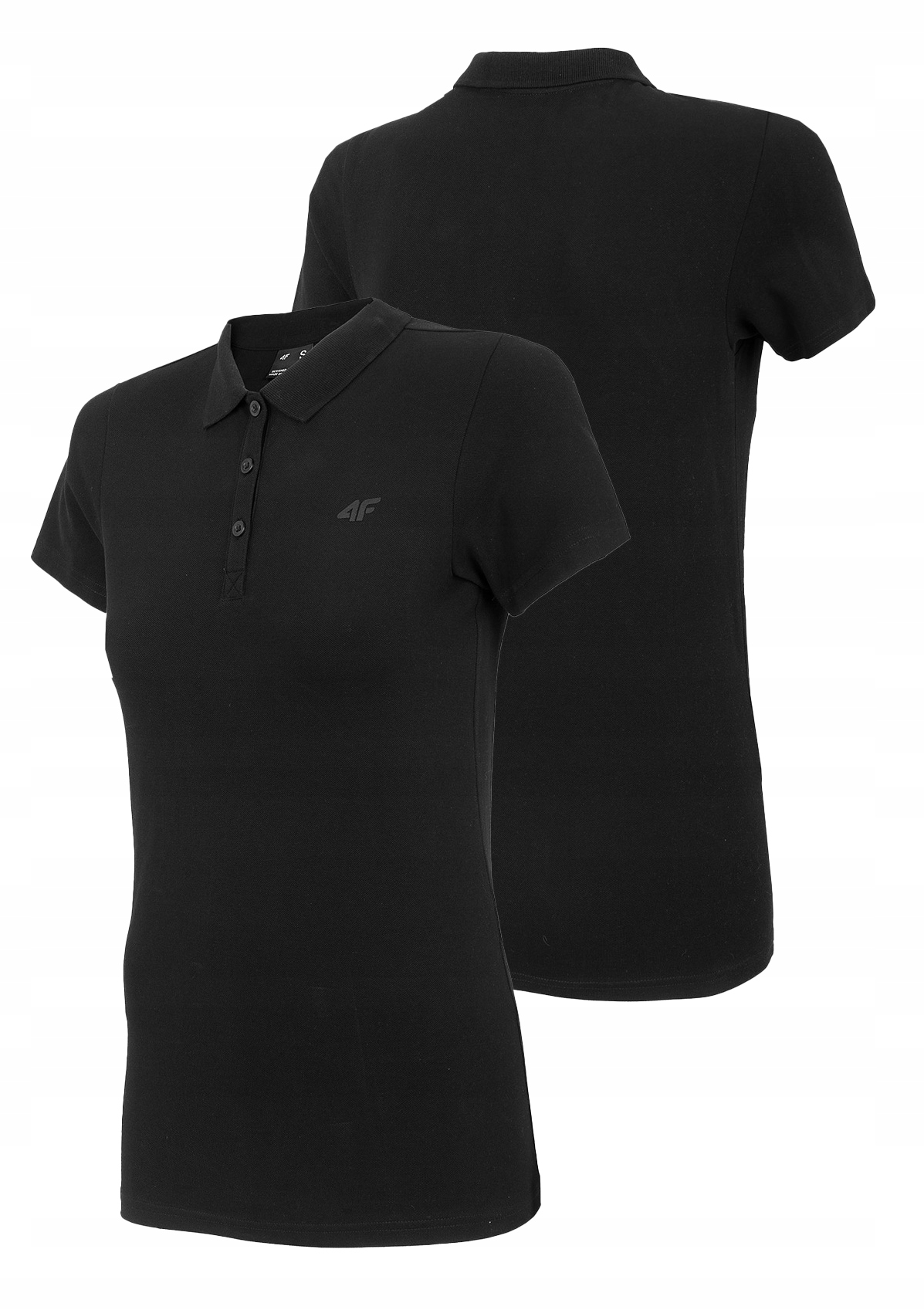 

4F Damska Koszulka Polo Bawełniana Polówka T-shirt