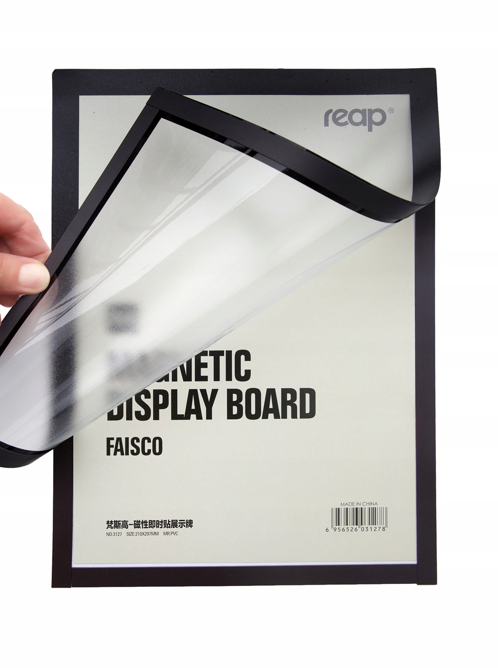 

Ramka magnet. samoprzylepna, dwustronna A4 czarna