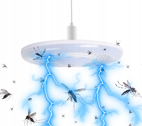 stropní svítidlo Led Uv Proti Komárům Závit E27 25W Hmyz Mouchy Komáři