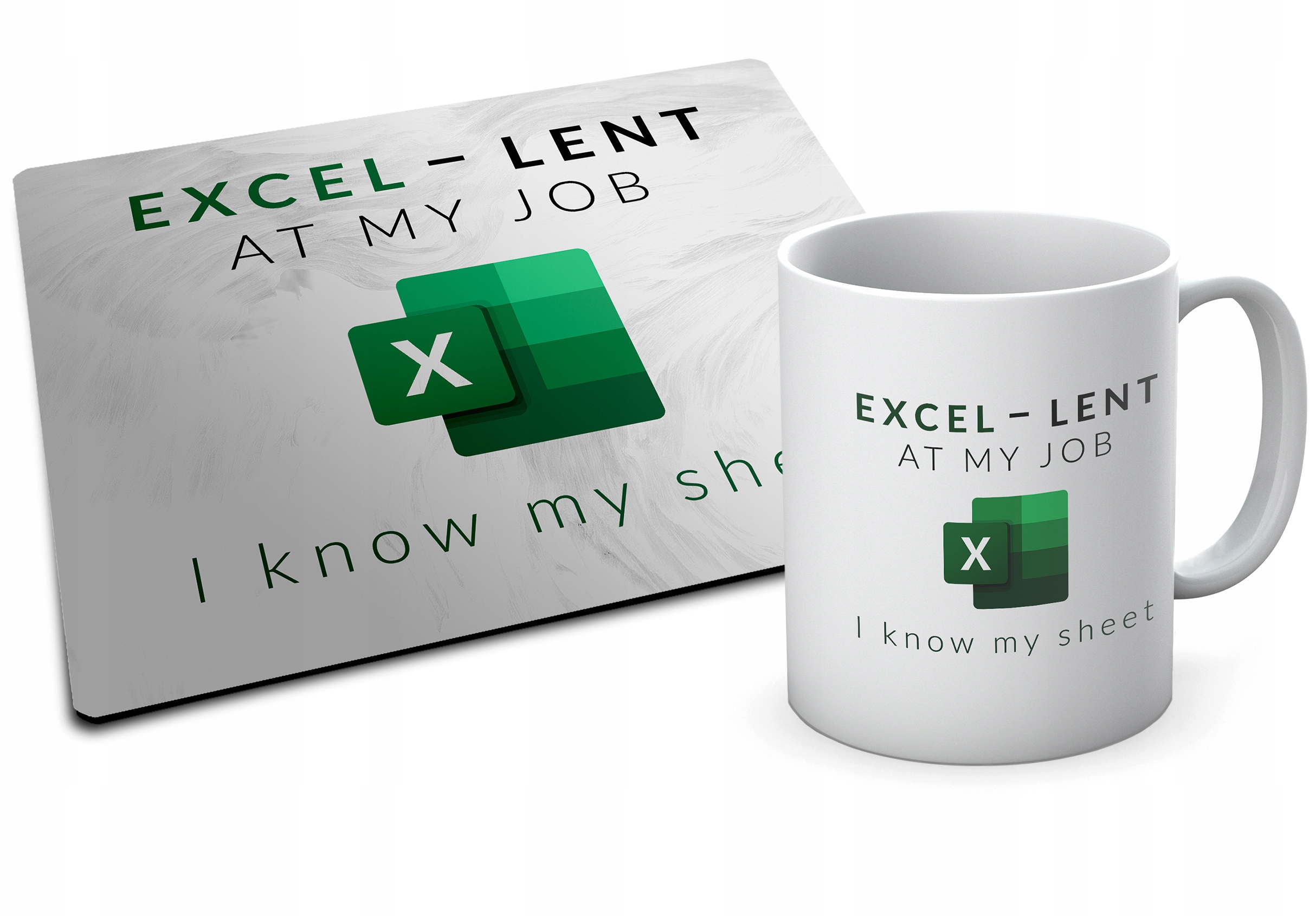 Do Pracy Biura Podkładka pod Mysz i Kubek Excel doskonały w mojej pracy.