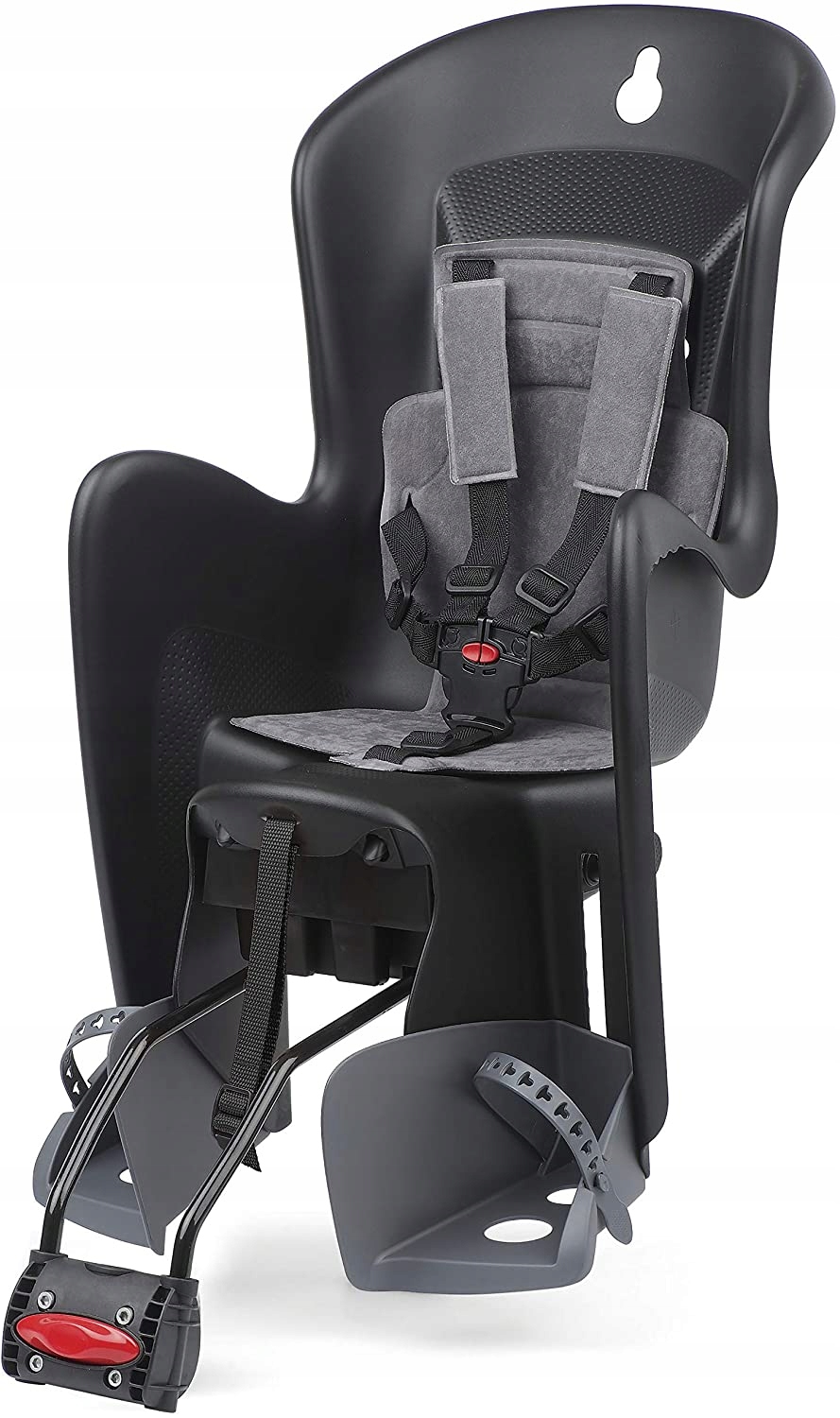 Fotelik rowerowy tylny Polisport Bilby Rs szary