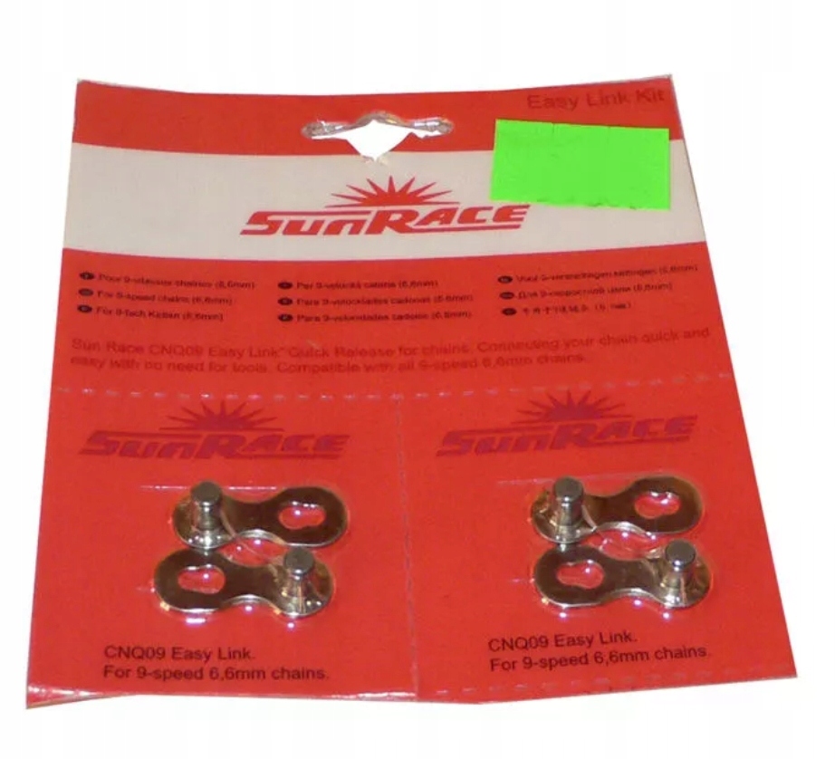 SPINKA ŁAŃCUCHA SZARA SUNRACE 11 Rzędów