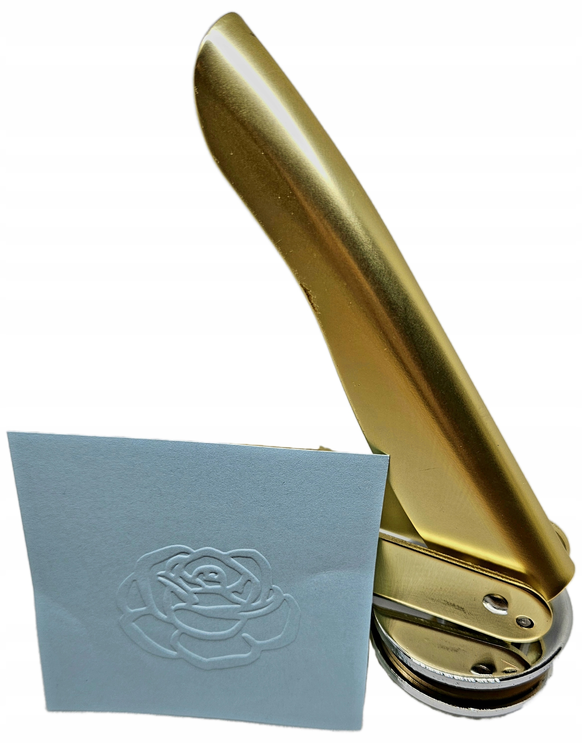 Suchý razítko razítko tradiční výlisek Růže