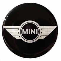 

Emblemat Logo Znaczek Srebrne-chrom 3D Mini 50 mm