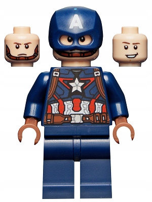 

Minifigurka sh736 Lego S. Heroes Kapitan Ameryka