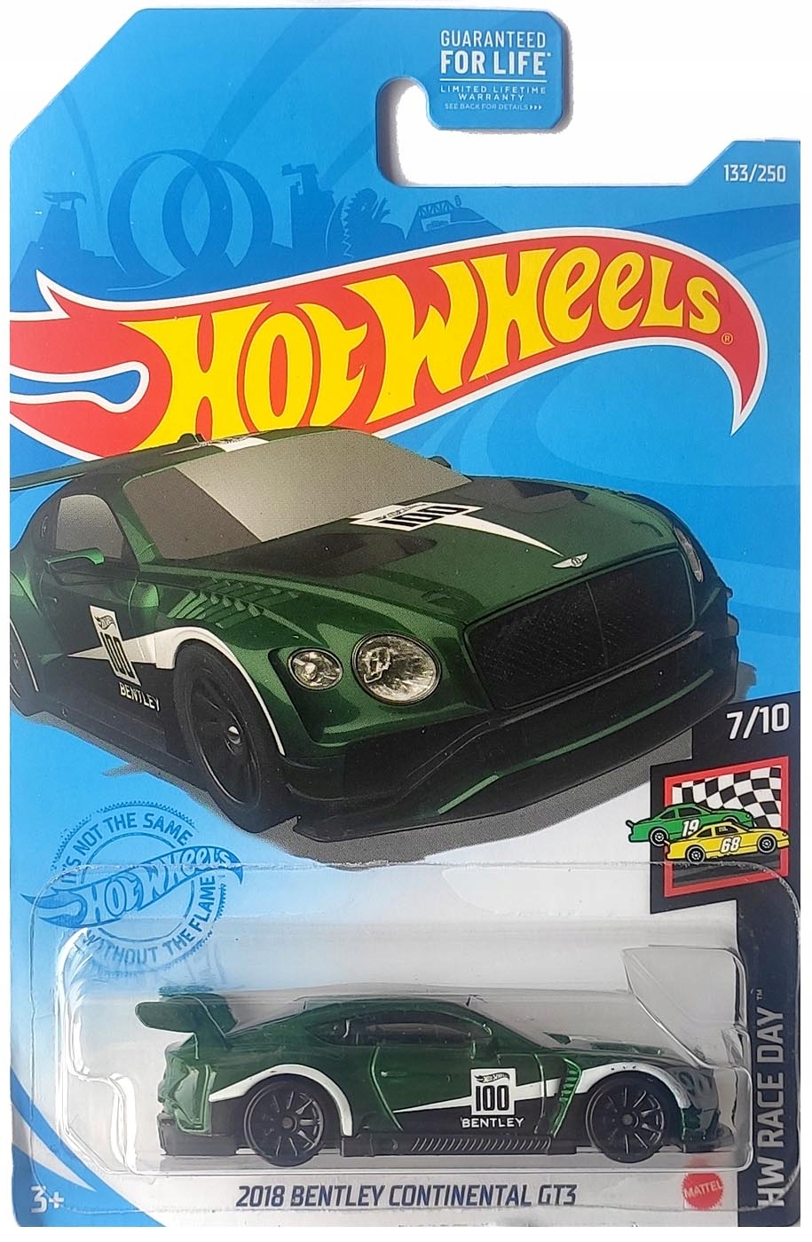 

Hot Wheels 2018 Bentley Continental GT3 Hw Race Da