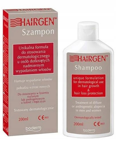 

Hairgen Szampon Na Łysienie Wypadanie Włosów 200ml