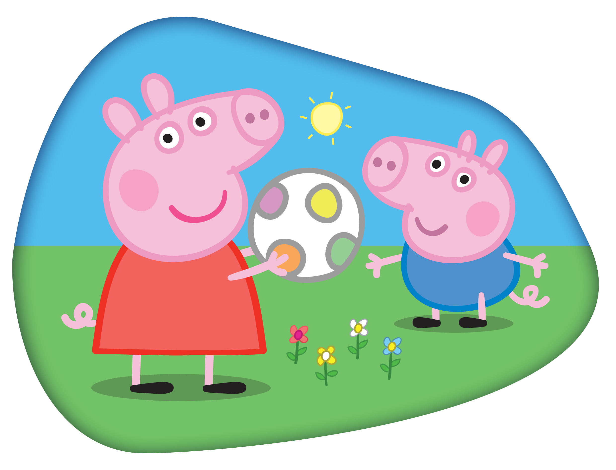 

Pepa Świnka Peppa George Poduszka Kształtka 3D