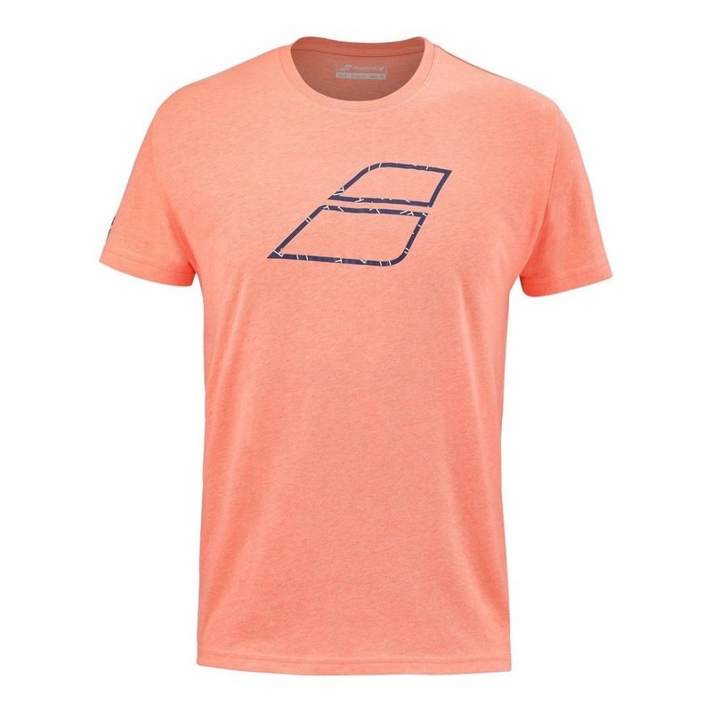 Koszulka Babolat Exercise Big Flag Tee Men Fluo Strike L