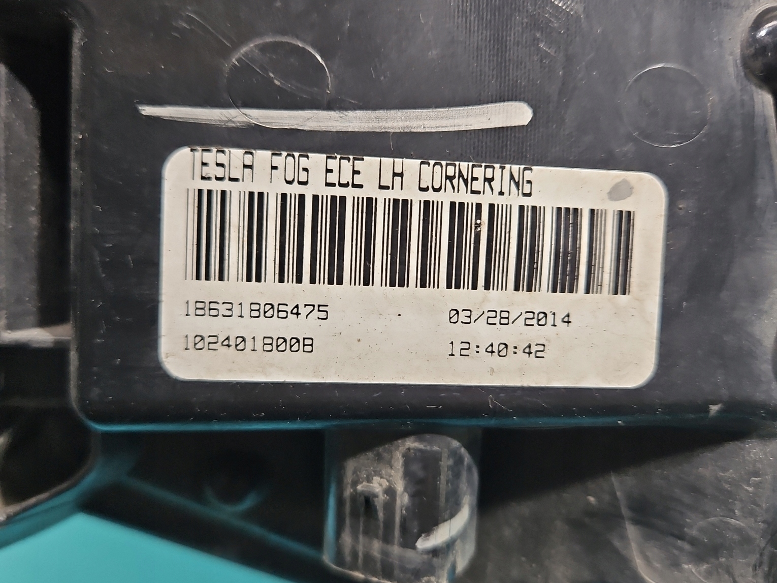 галоген левая tesla MODEL S